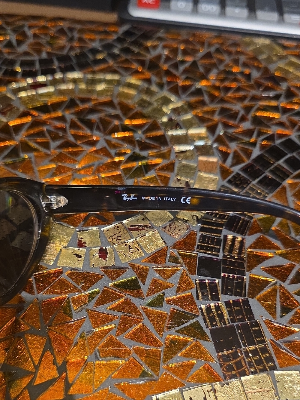 Ray-Ban Black Sunglasses with Dark Lenses